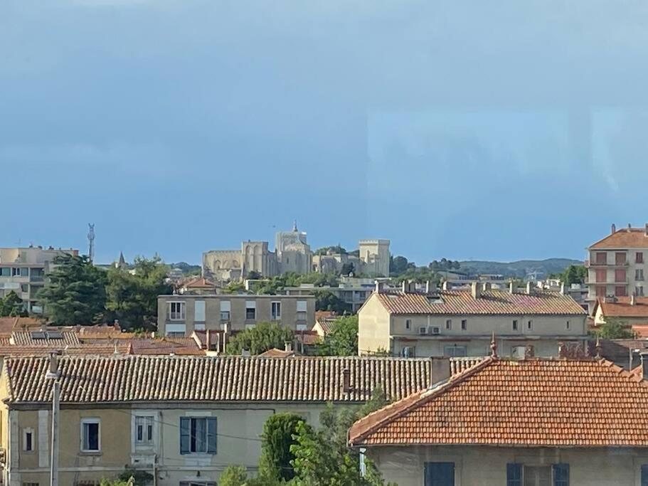 Appartement Rooftop Avec Piscine Avignone Esterno foto